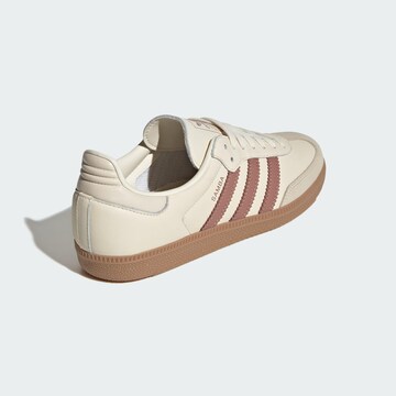 Baskets basses 'Samba' ADIDAS ORIGINALS en blanc
