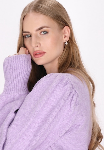 DreiMaster Klassik Sweater in Purple