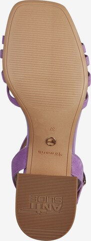Sandales à lanières TAMARIS en violet