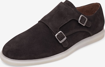 Henry Stevens Slip-ons 'Elia' in Brown: front