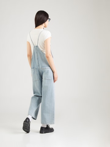 Monki Loose fit Jean Overalls in Blue
