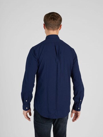 Polo Ralph Lauren Slim fit Overhemd in Blauw