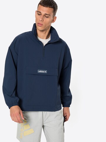 Veste mi-saison ADIDAS ORIGINALS en bleu : devant