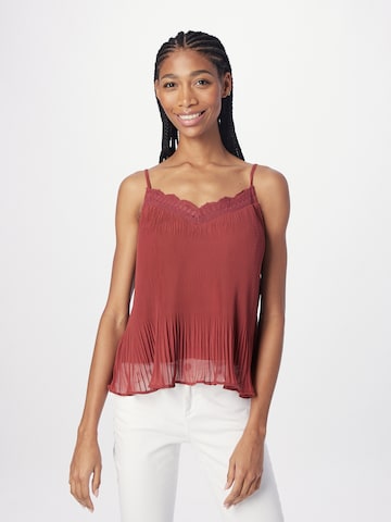 ABOUT YOU Top 'Evelyn' in Red: front