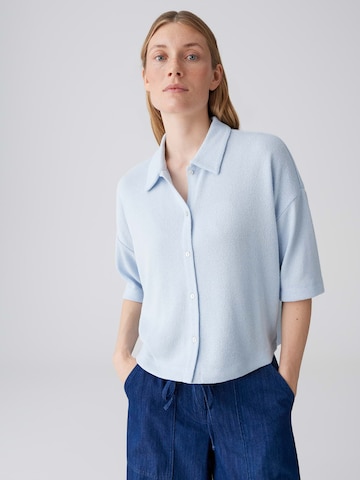 OPUS Bluzka 'Sitrica' w kolorze niebieski: przód