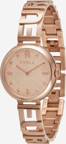 FURLA Analog Watch in Gold: front