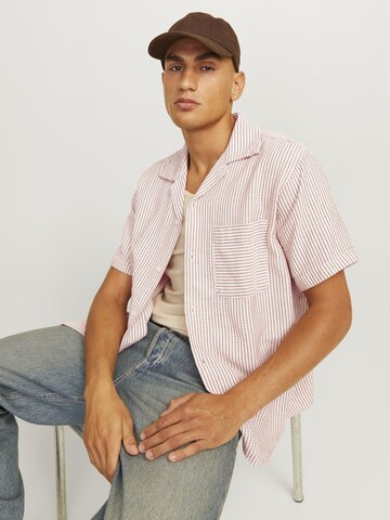 JACK & JONES - Ajuste confortable Camisa en blanco
