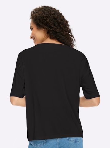 heine T-shirt i svart