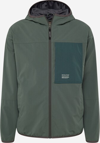 Revolution Between-Season Jacket in Green: front