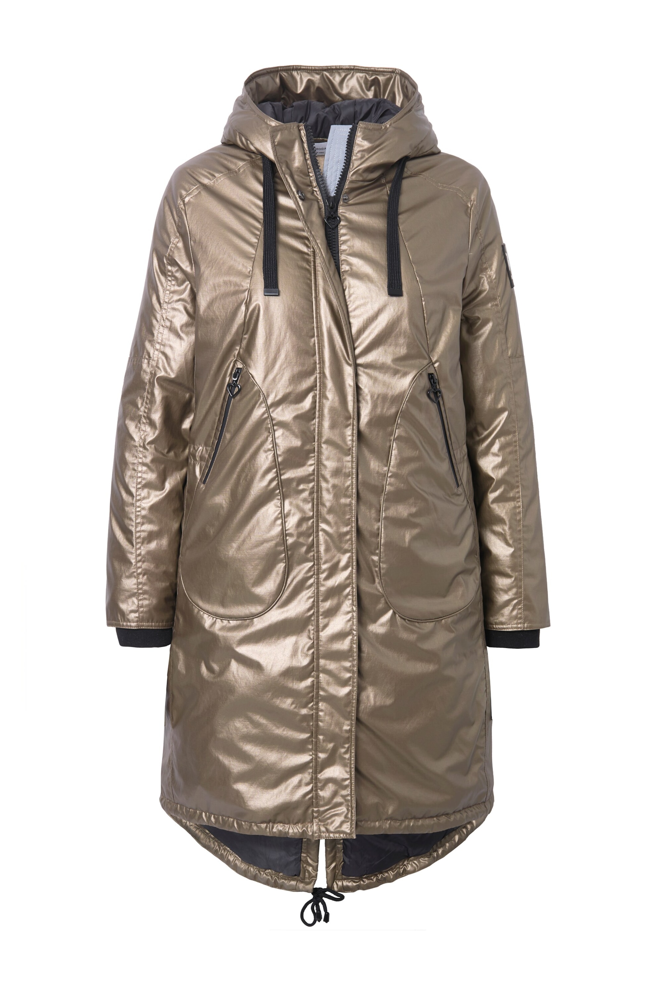 MIAMODA Winterjas in Goud: voorkant