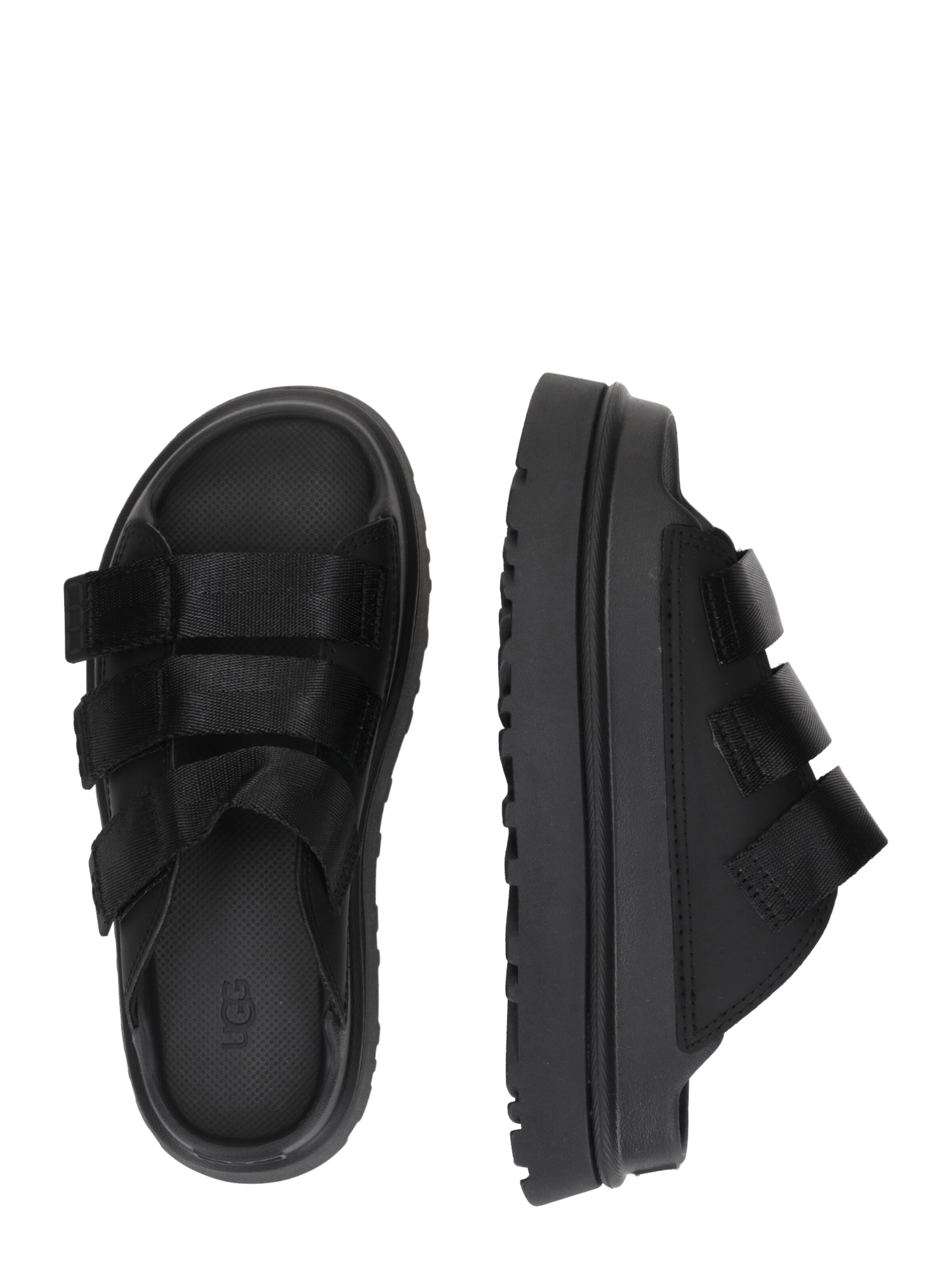 UGG Mules 'GoldenGlow Slide' in Black