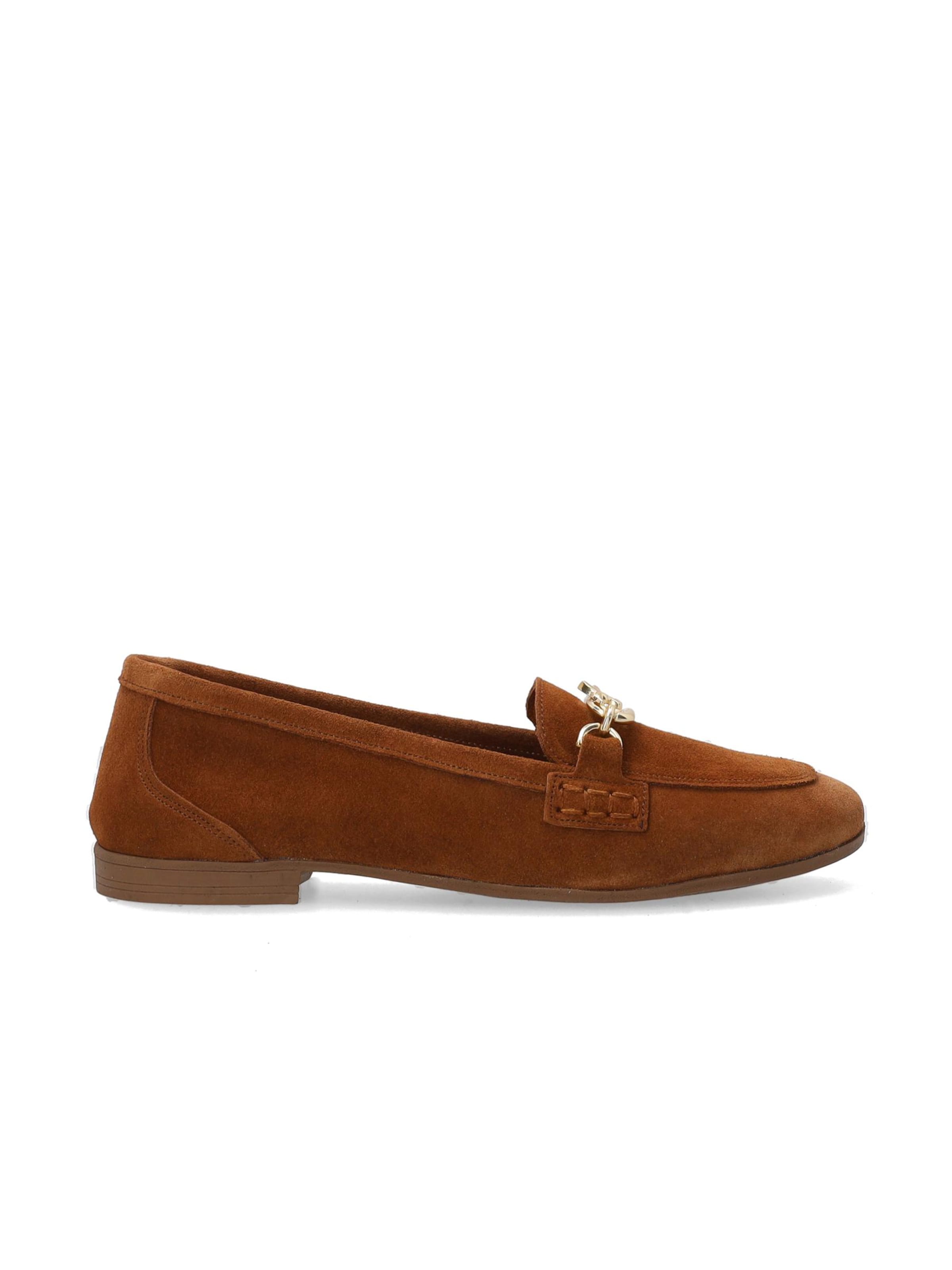 VENEZIA Moccasins in Brown: front