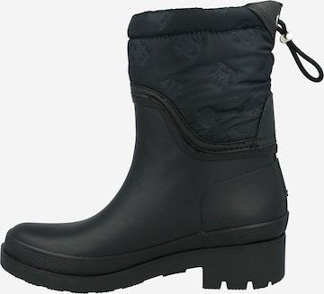 Bottes en caoutchouc TOMMY HILFIGER en noir