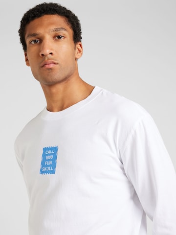 RVCA - Camiseta 'CALL' en blanco