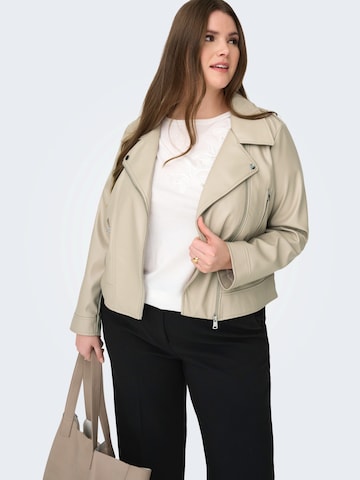 pilka ONLY Carmakoma Demisezoninė striukė 'CARCARMEN'