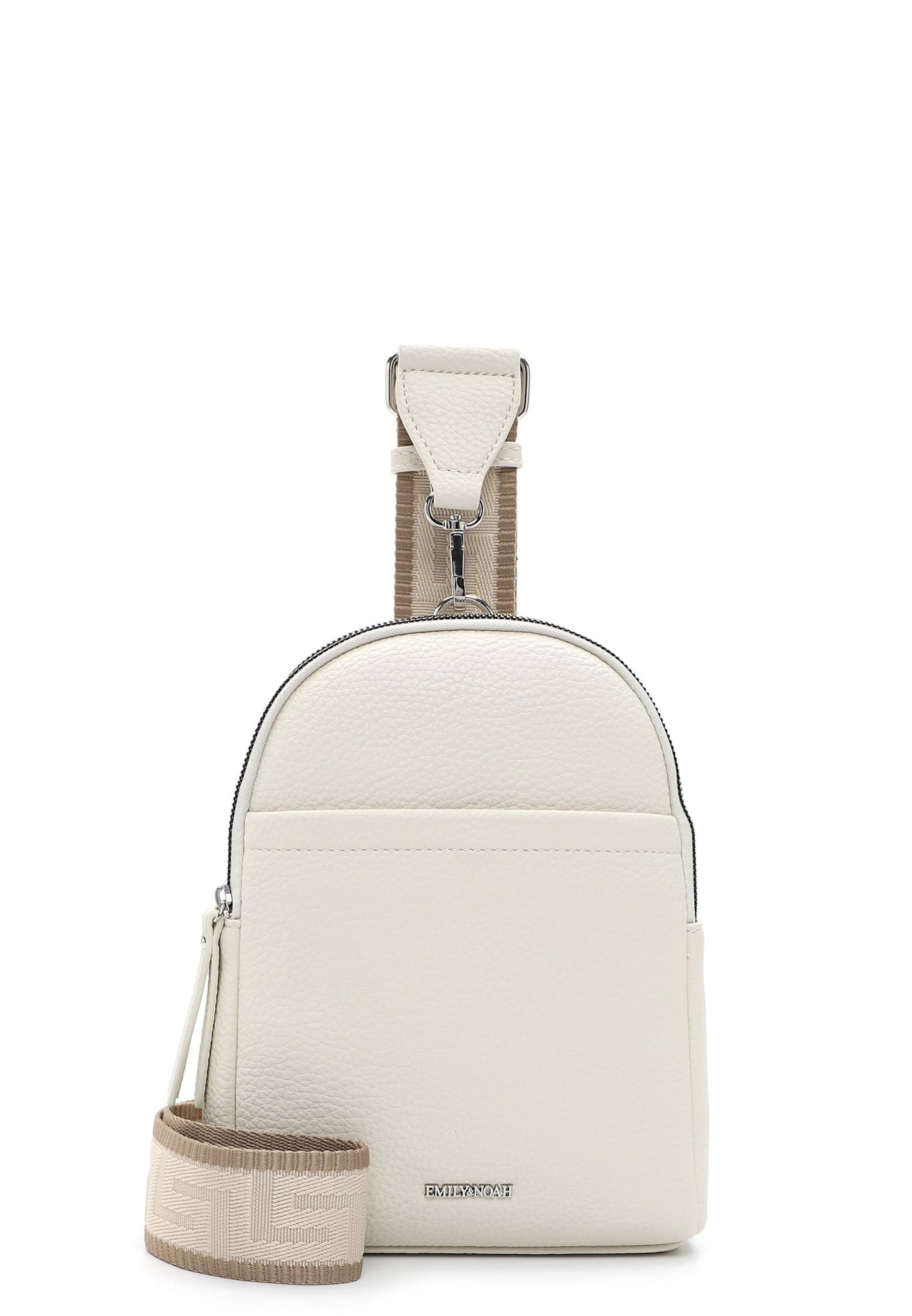 Emily & Noah Umhängetasche ' Elena ' in Beige: Vorderseite