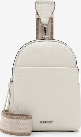 Sac bandoulière ' Elena ' Emily & Noah en beige : devant