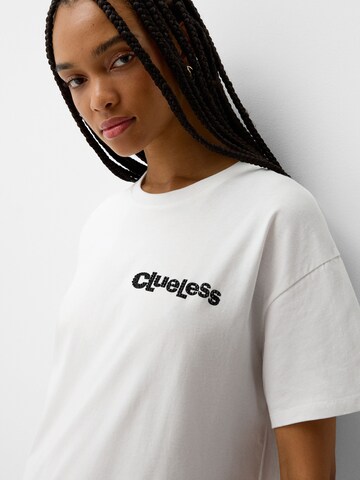Bershka Shirt in White