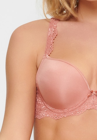 LingaDore Push-up BH 'Gel DAILY' in Roze