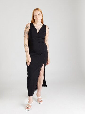 WAL G. Dress 'HARRY' in Black: front