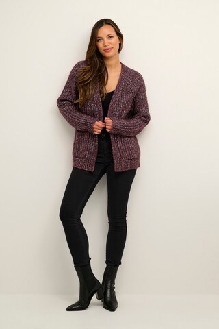 Kaffe Knit cardigan 'Belura' in Red