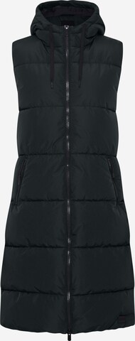 Oxmo Vest 'Solice' in Black: front