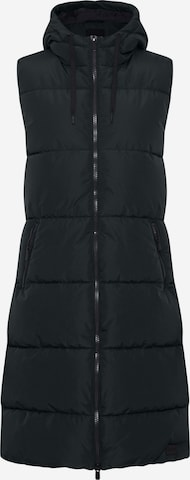 Oxmo Vest 'Solice' in Black: front