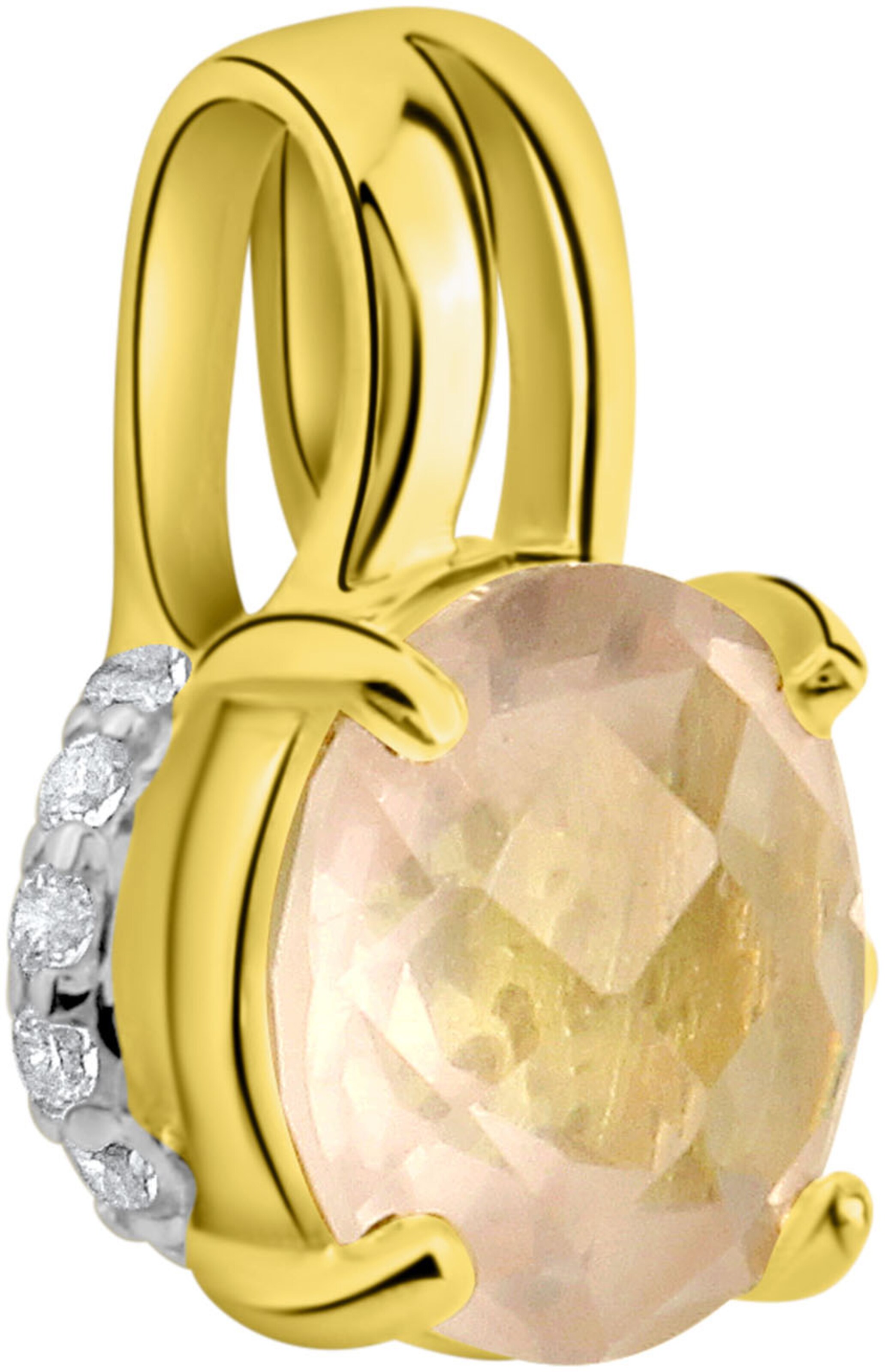 FIRETTI Pendant in Gold: front