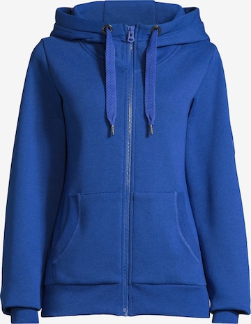 salzhaut Sweatjacke 'Sööte' in Blau: Vorderseite