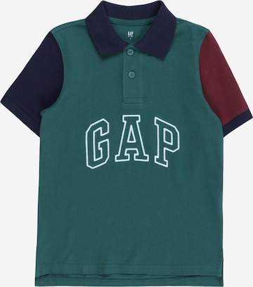 Tricou 'NOVELTY' de la GAP pe verde: față