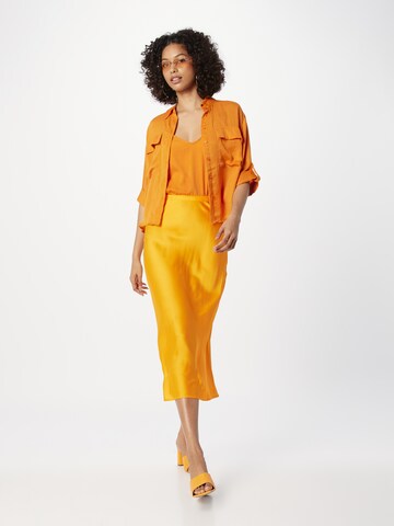 VERO MODA Bluse 'Fabiana' i orange