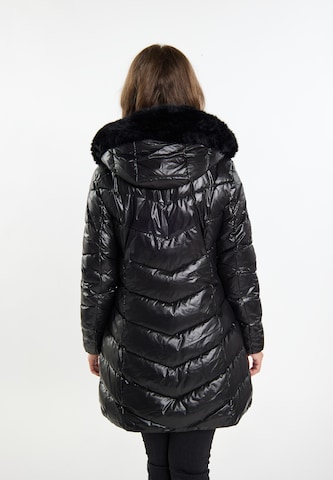 Manteau d’hiver 'Lurea' Usha en noir