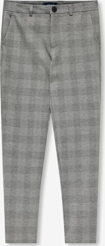 Coupe slim Pantalon KIDS ONLY en gris : devant