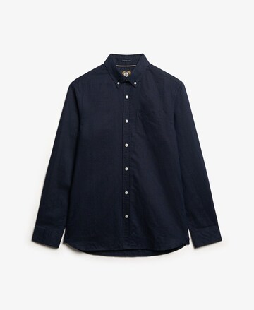 Superdry Regular fit Overhemd in Blauw