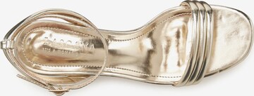 LASCANA Páskové sandály – zlatá
