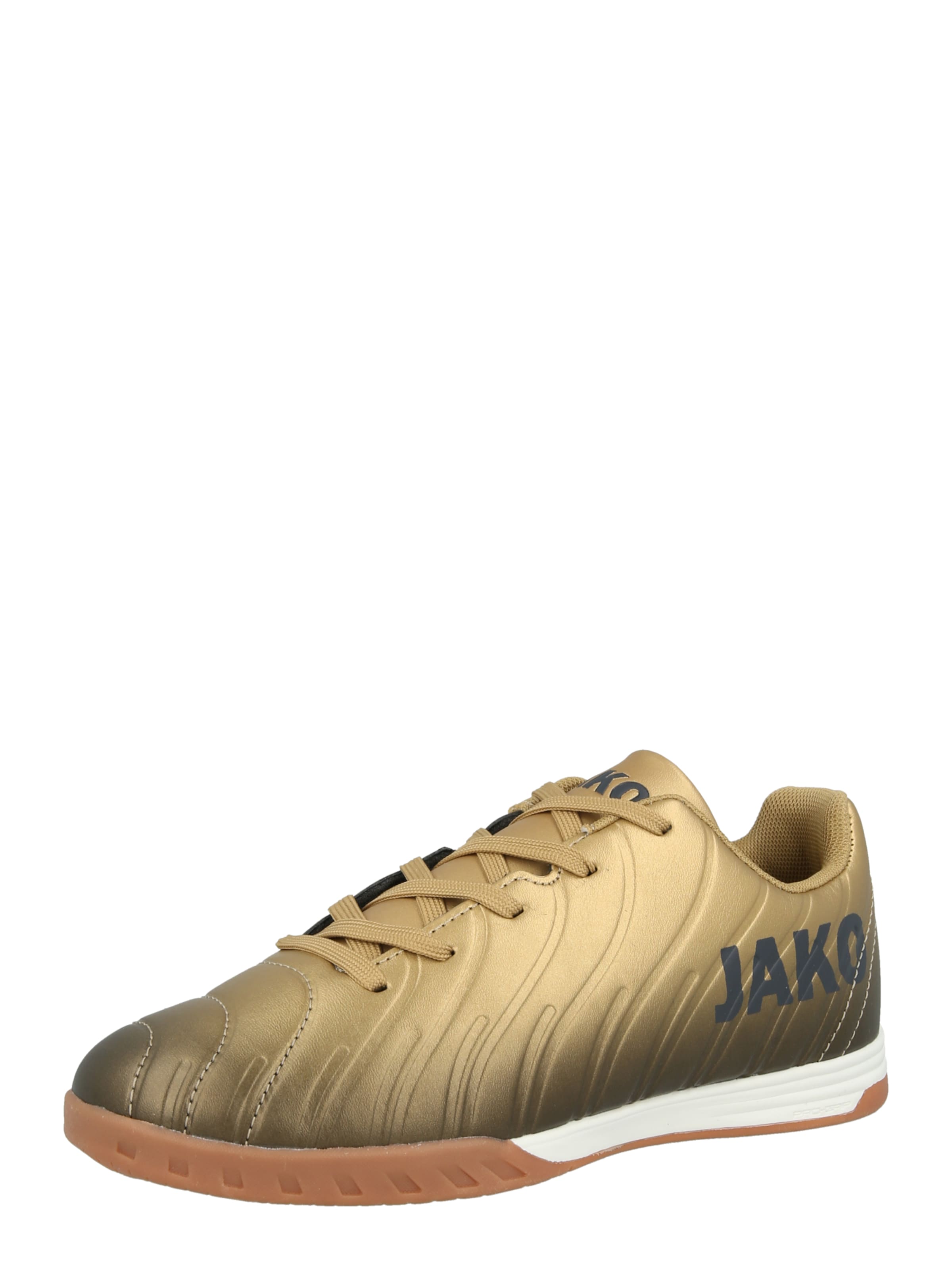 Scarpa sportiva 'Sweeper' di JAKO in oro: frontale