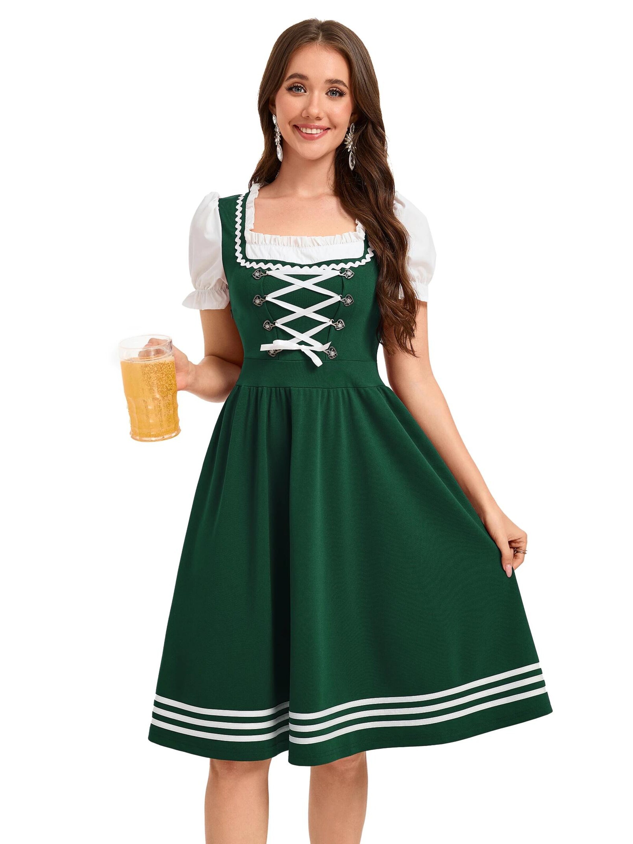 Yesfashion Dirndl‌‌ in Grün