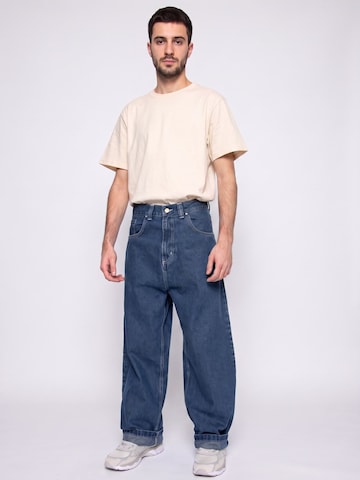 Carhartt WIP Baggy Jeans 'Brandon Pant Blue' in Blauw