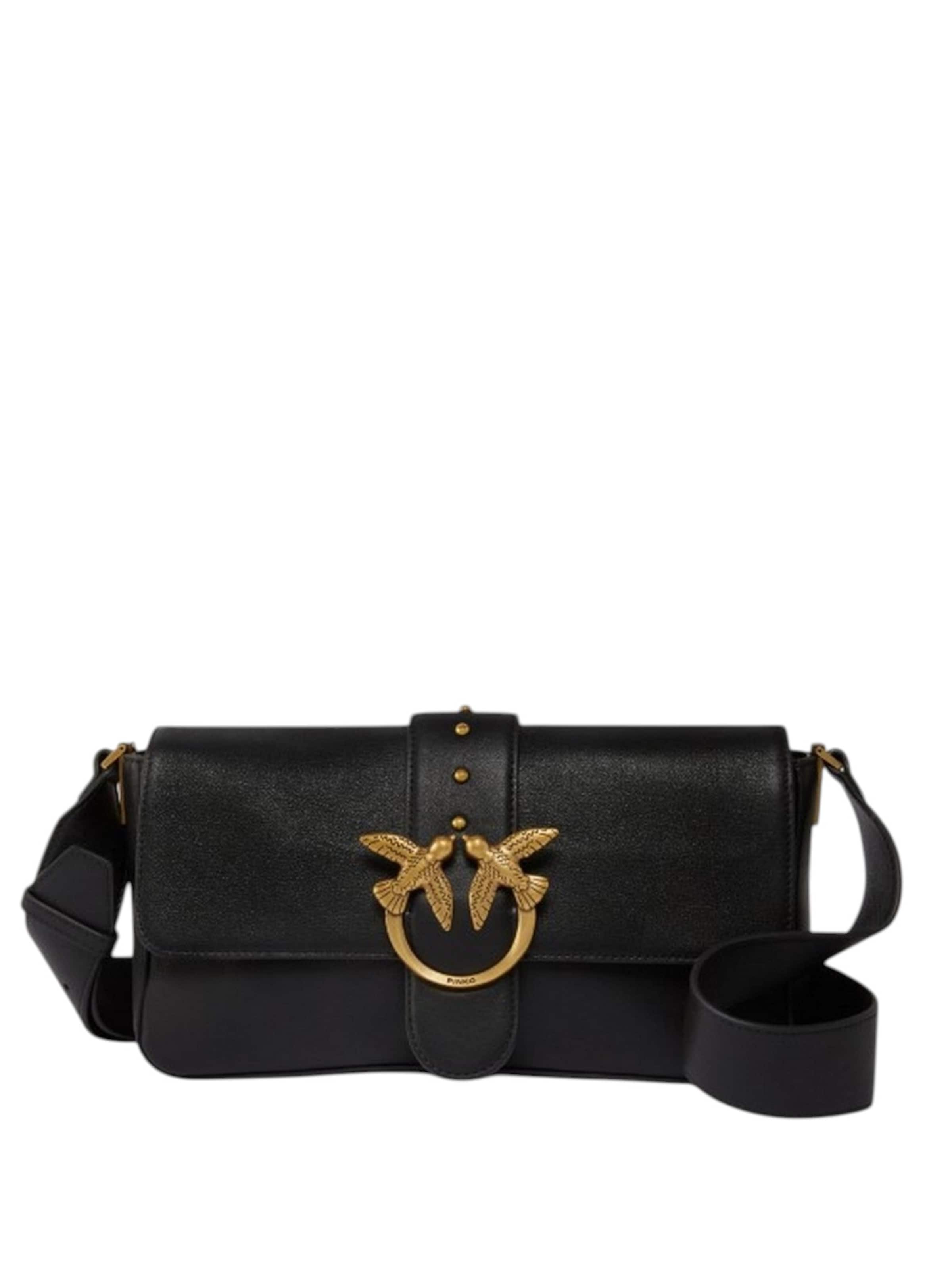 Borsa a tracolla di PINKO in nero: frontale