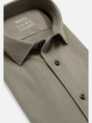 Coupe regular Chemise Boggi Milano en vert