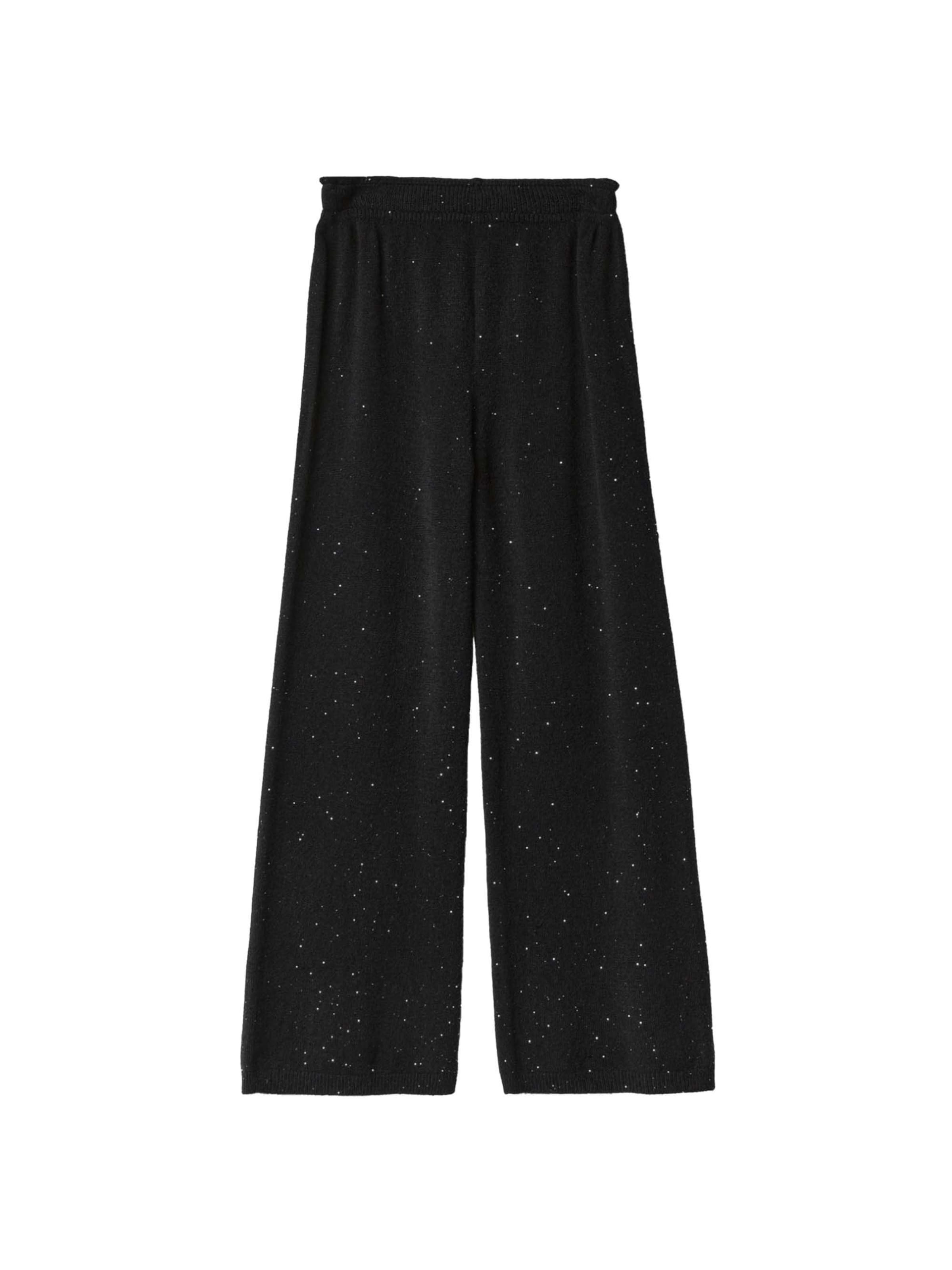 HINNOMINATE Wide leg Trousers in Black