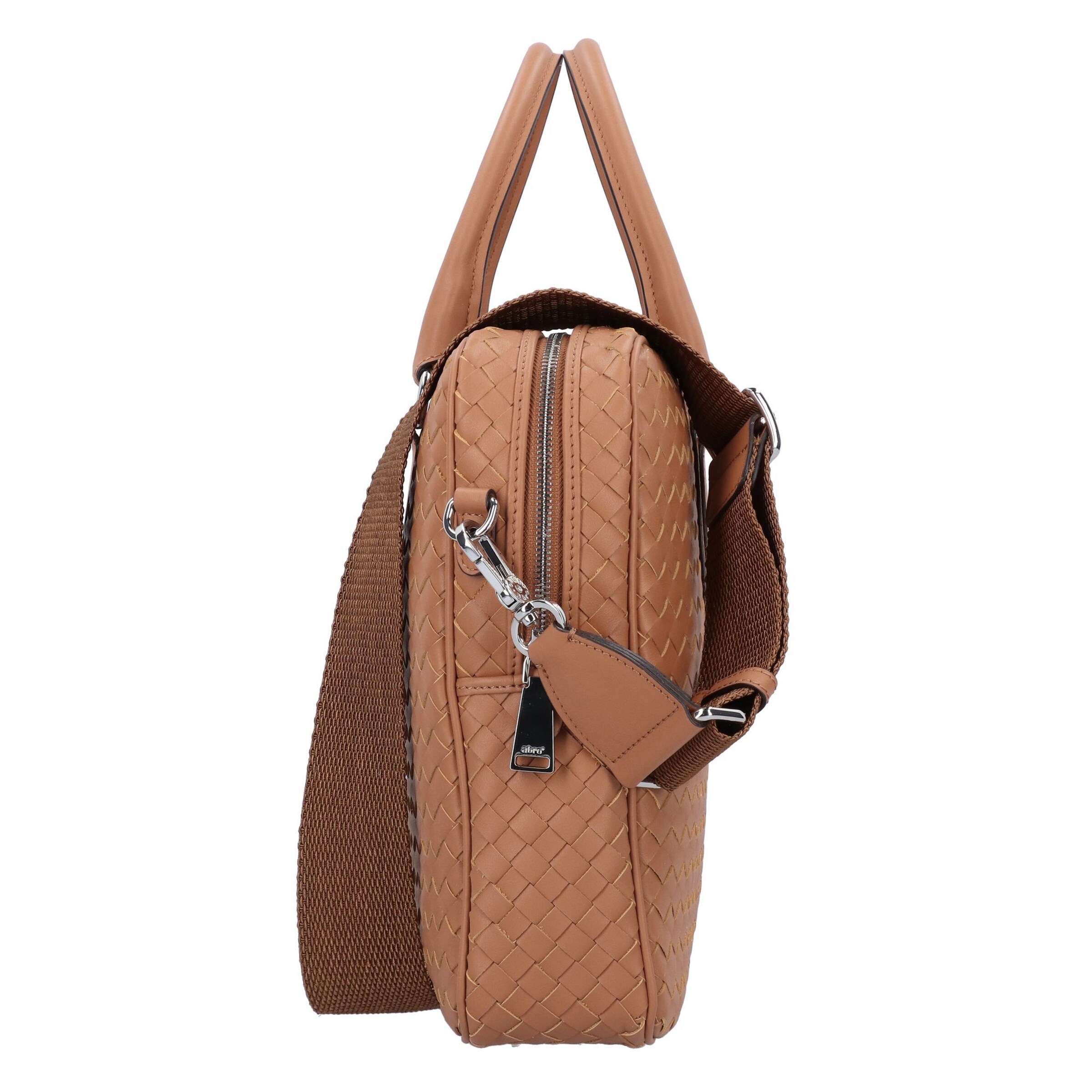 ABRO Handtas 'Lotus' in Bruin