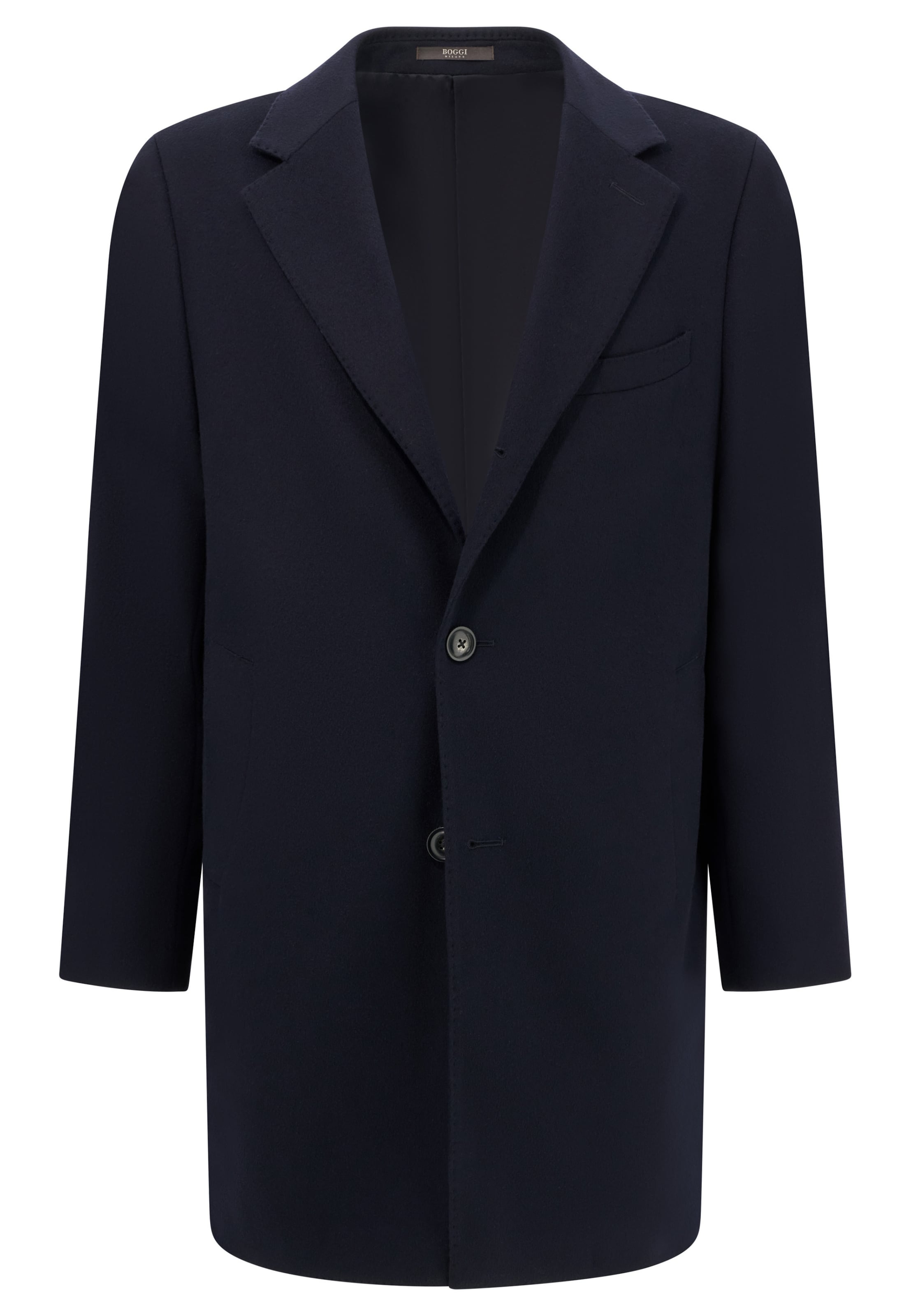 Boggi Milano Демисезонное пальто в Синий: спереди