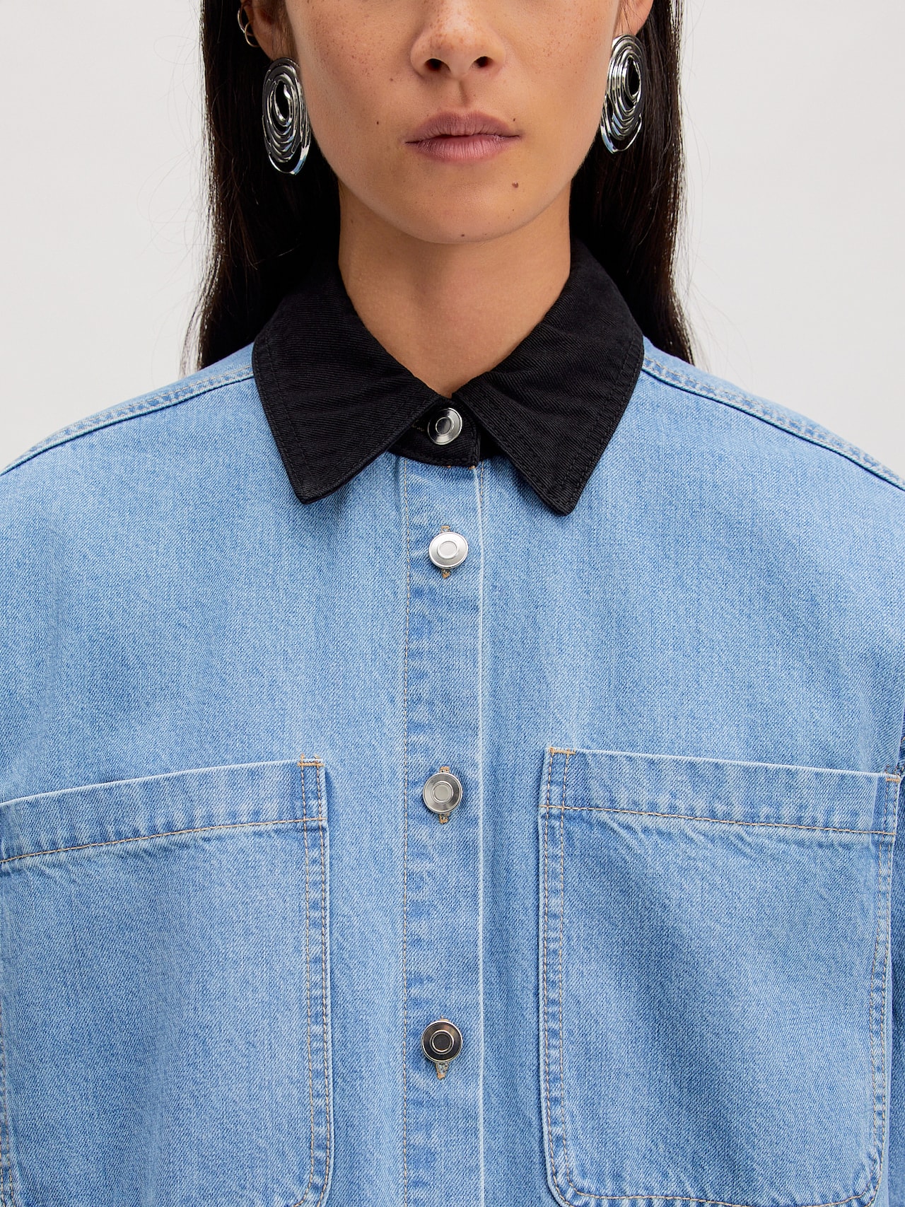 EDITED Neuheiten Bluse 'Amber' blau