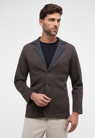 ETERNA Regular fit Suit Jacket in Brown: front