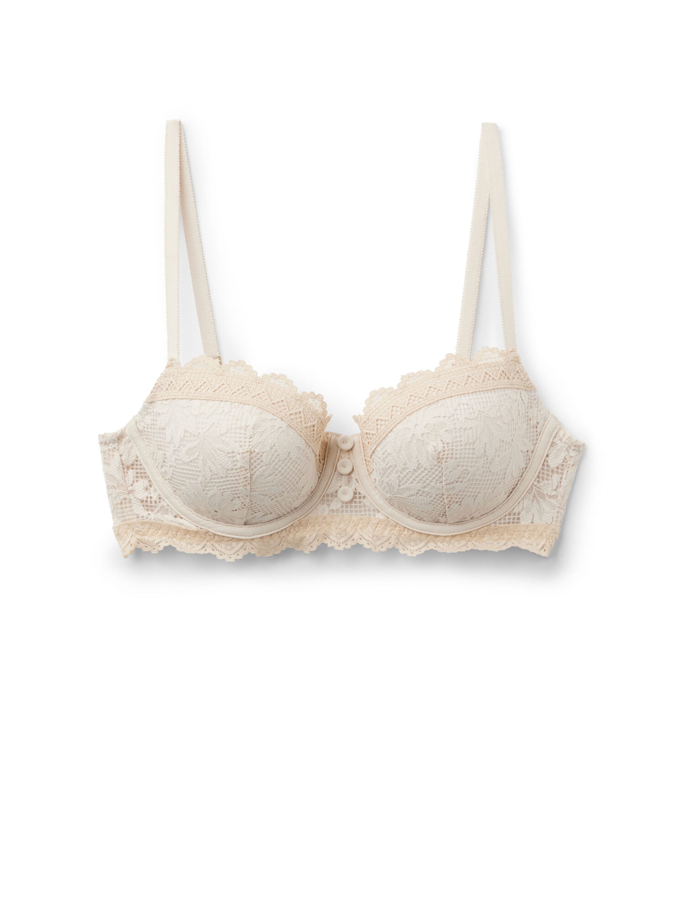 INTIMISSIMI Balconette Bra 'Sofia Midsummer Dream' in Beige: front