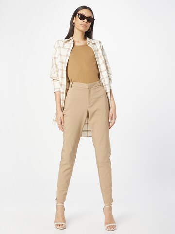 InWear Slimfit Broek 'Vanessa' in Beige