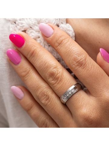 Bague Zeeme en argent : devant