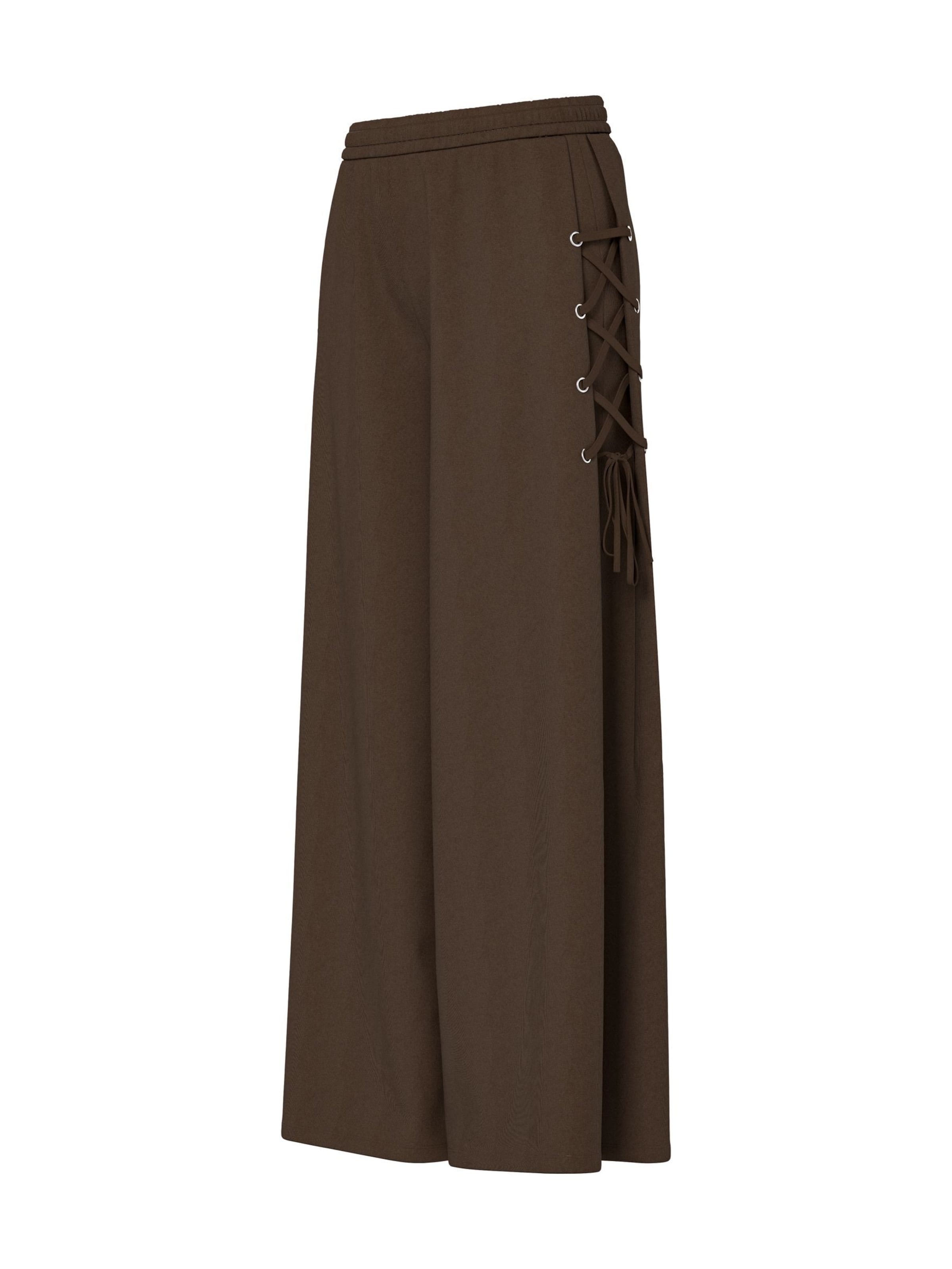 Wide leg Pantaloni 'HDTilde' di HYPEDROP in verde