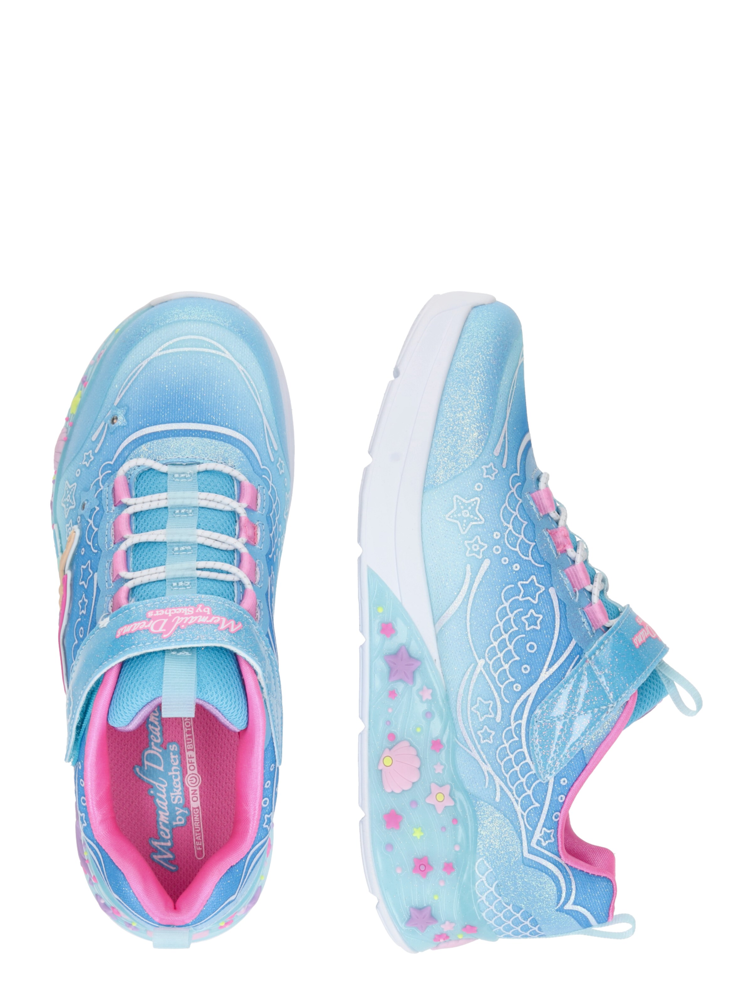 SKECHERS Сникърси 'MERMAID DREAMS' в синьо